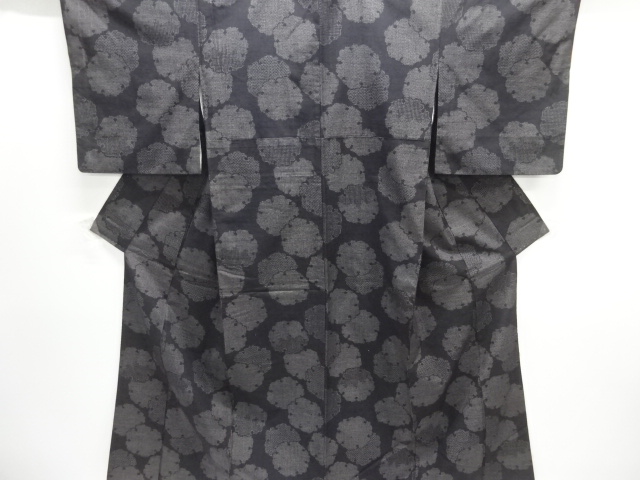 JAPANESE KIMONO / TSUMUGI / WOVEN SNOWFLAKE